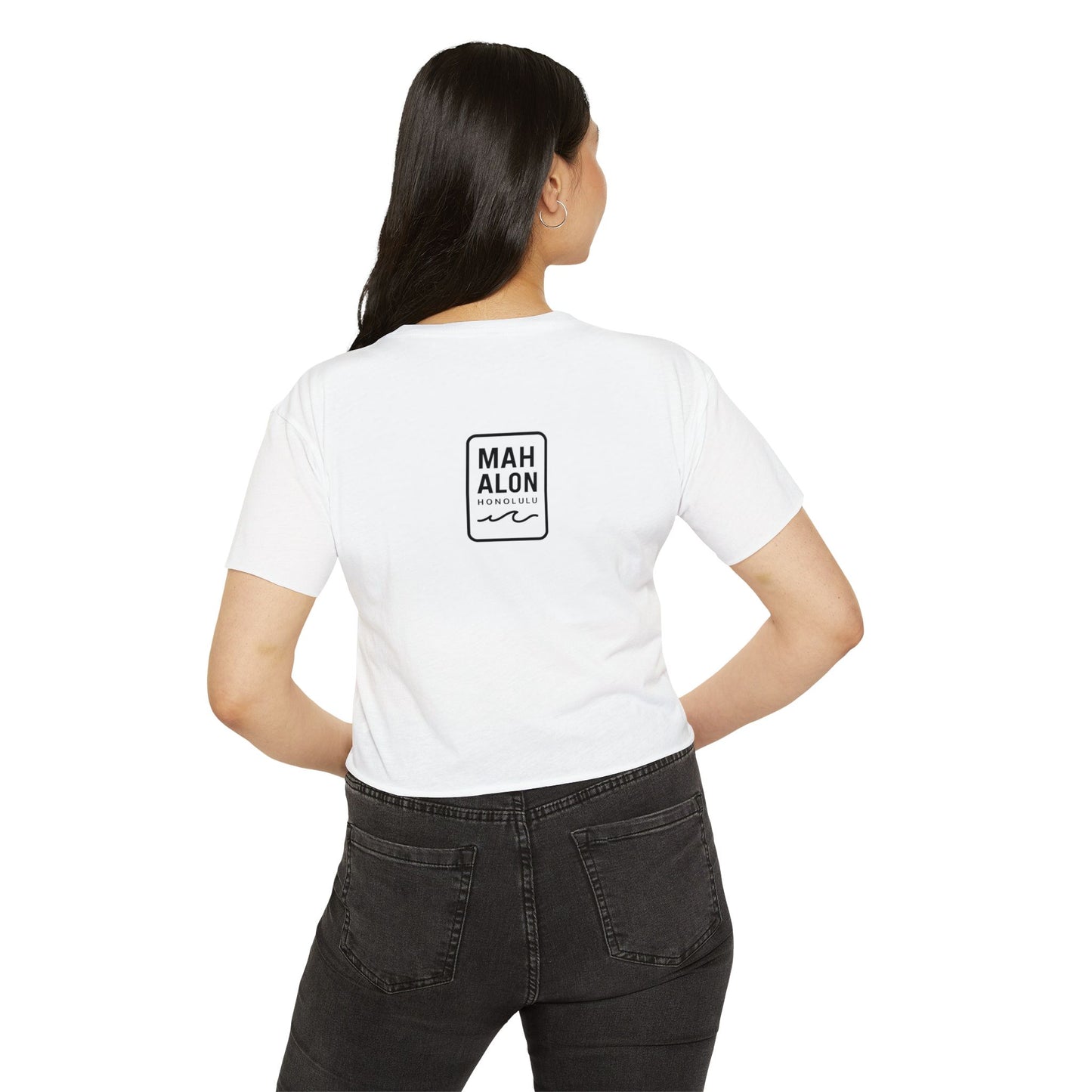 Mahalon Honolulu Stay coolWomen's Festival Crop Top