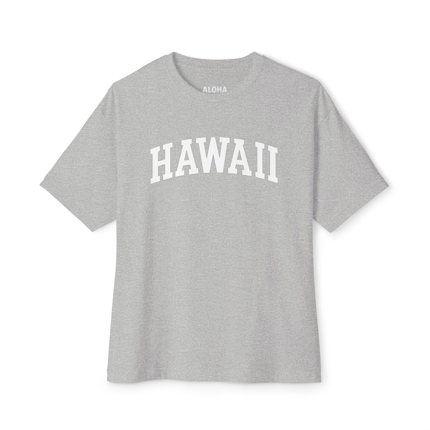Mahalon Honolulu HAWAII Unisex Oversized Boxy Tee