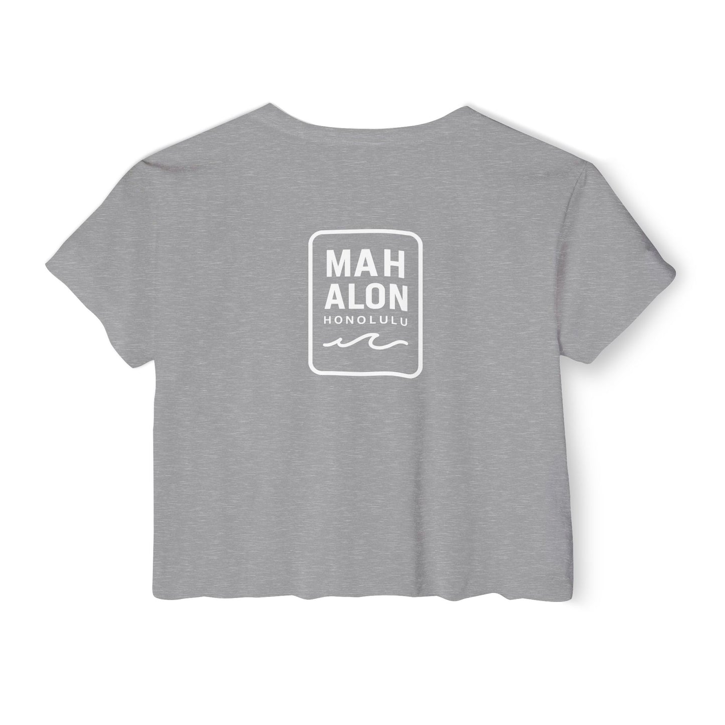 Mahalon Honolulu ALOHA Women's Festival Crop Top