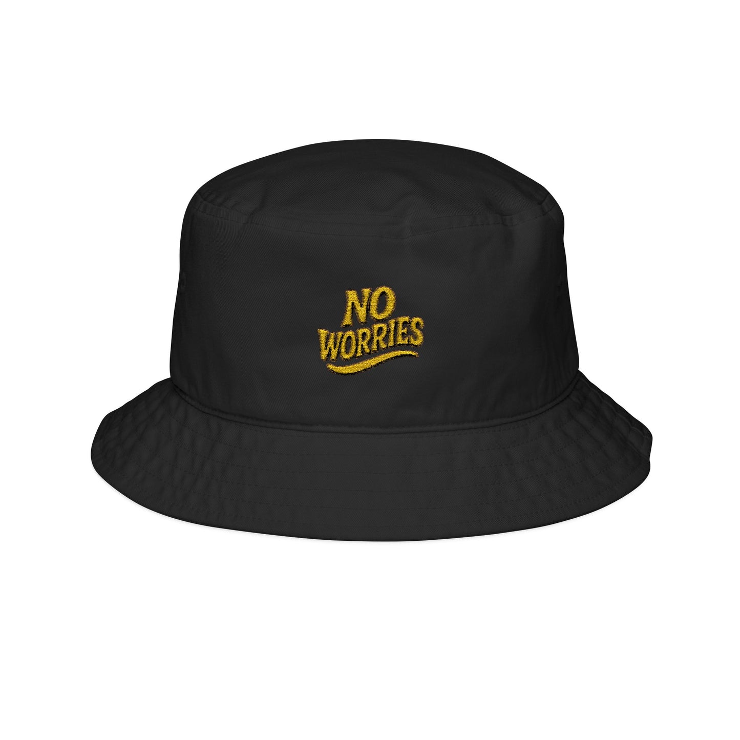 Mahalon Honolulu No Worries (yellow)Bucket Hat