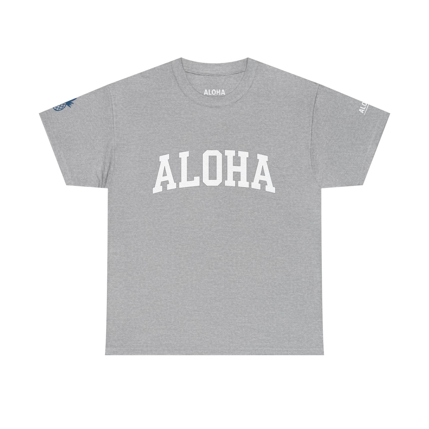 Aloha,pineapple Unisex Heavy Cotton Tee Hawaii Vibes by Mahalon Honolulu