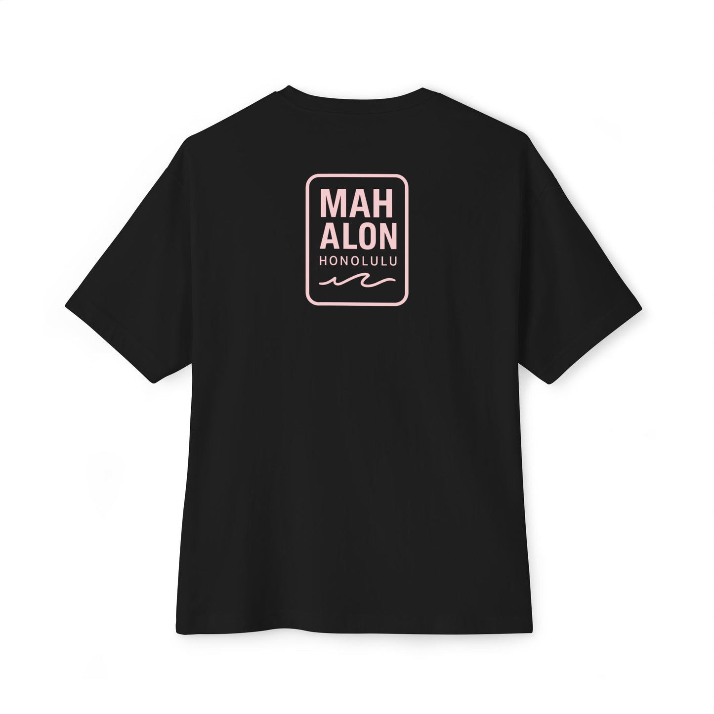 Mahalon Honolulu ALOHA Unisex Oversized Boxy Tee