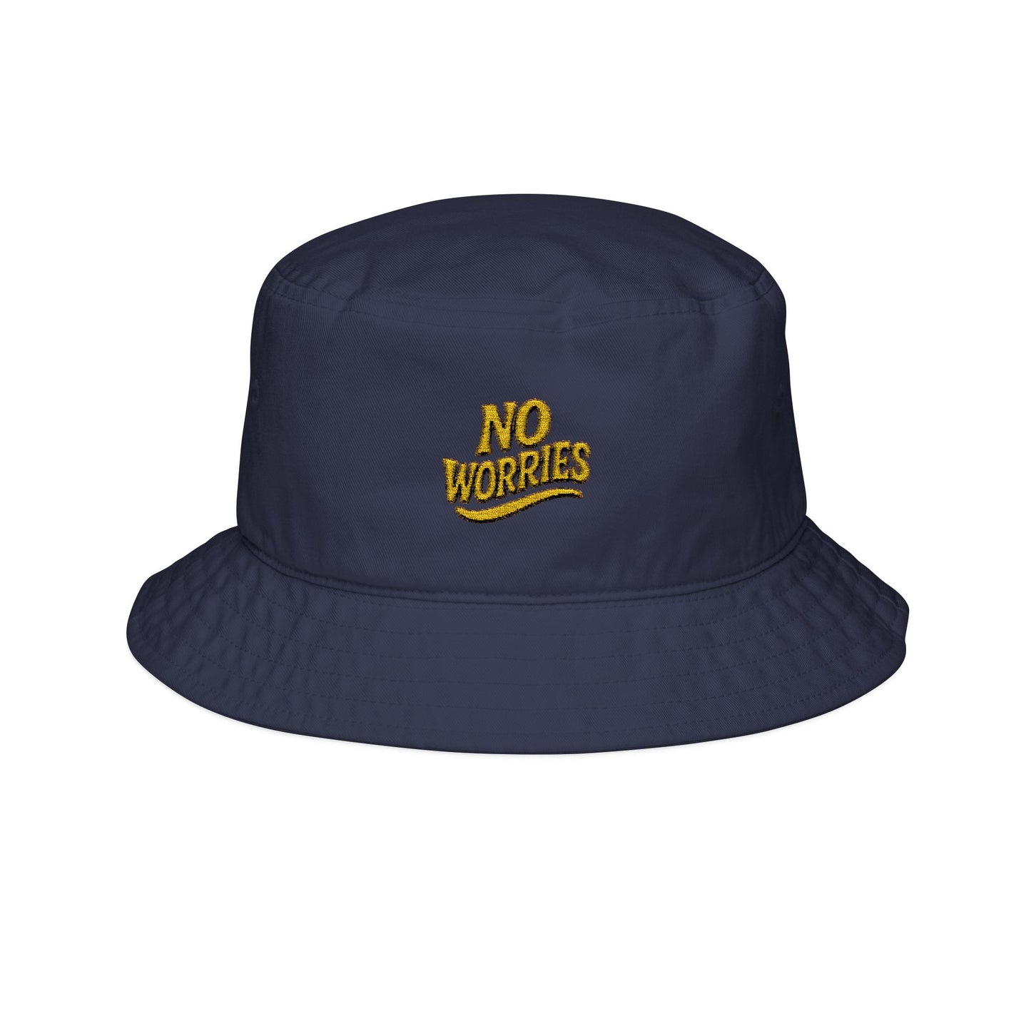 Mahalon Honolulu No Worries (yellow)Bucket Hat