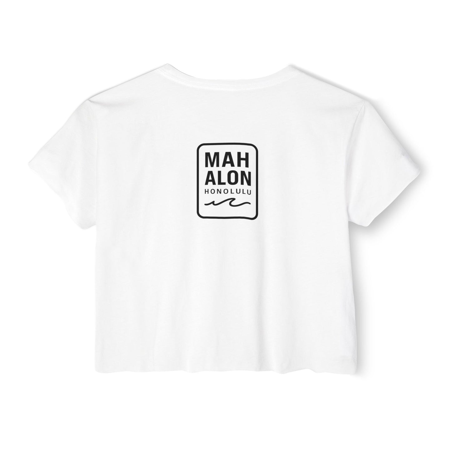 Mahalon Honolulu Stay cool Women's Festival Crop Top Tee