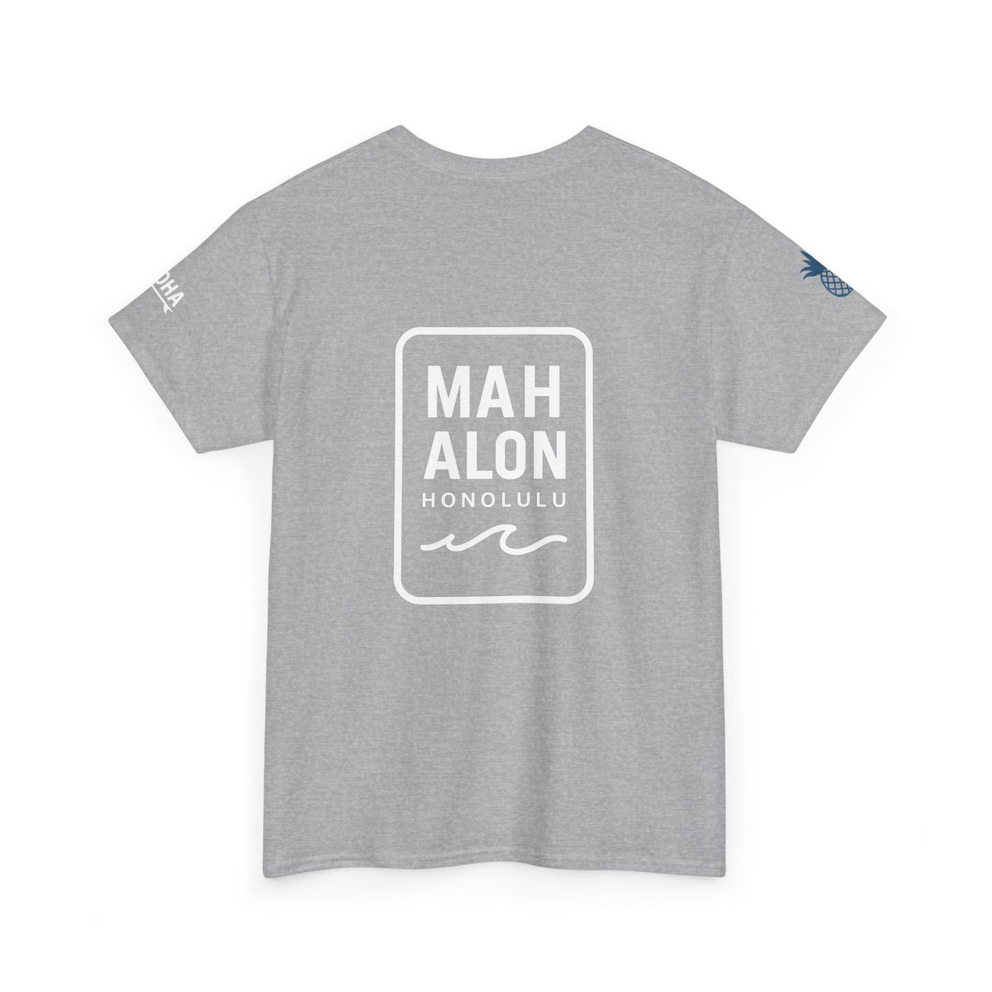 Hawaii,pineapple Unisex Heavy Cotton Tee Hawaii Vibes by Mahalon Honolulu