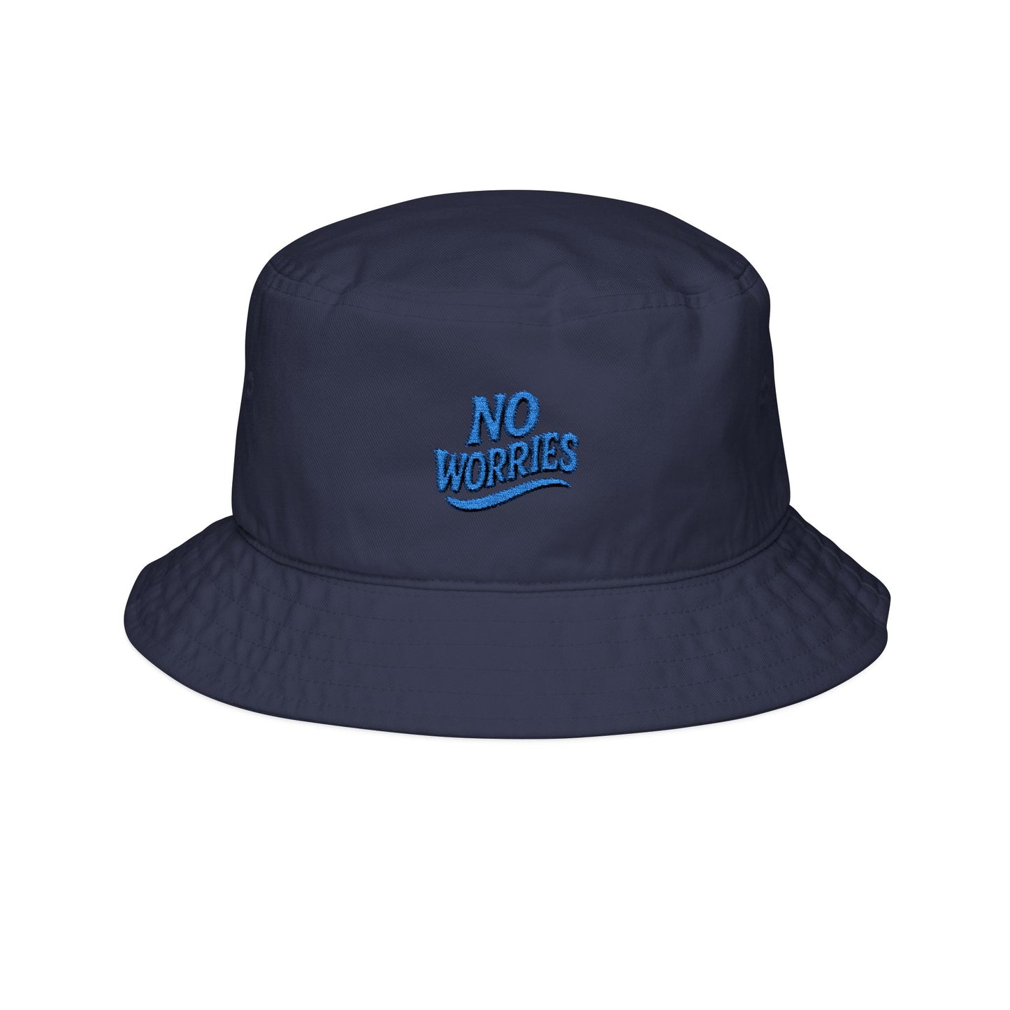 No Worries Bucket Hat (Embroidery) Hawaii Vibes by Mahalon Honolulu