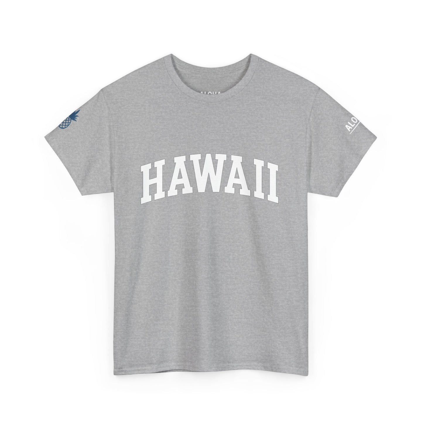 Hawaii,pineapple Unisex Heavy Cotton Tee Hawaii Vibes by Mahalon Honolulu