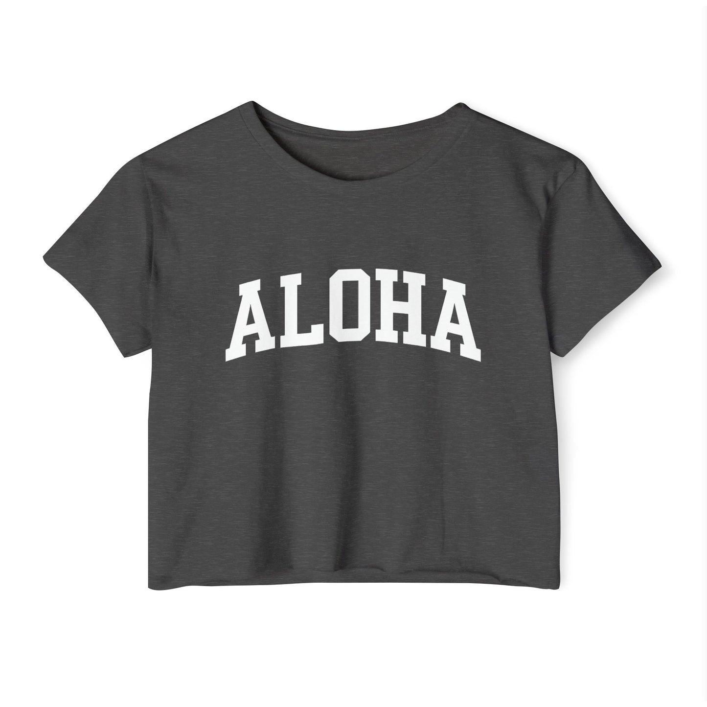Mahalon Honolulu ALOHA Women's Festival Crop Top