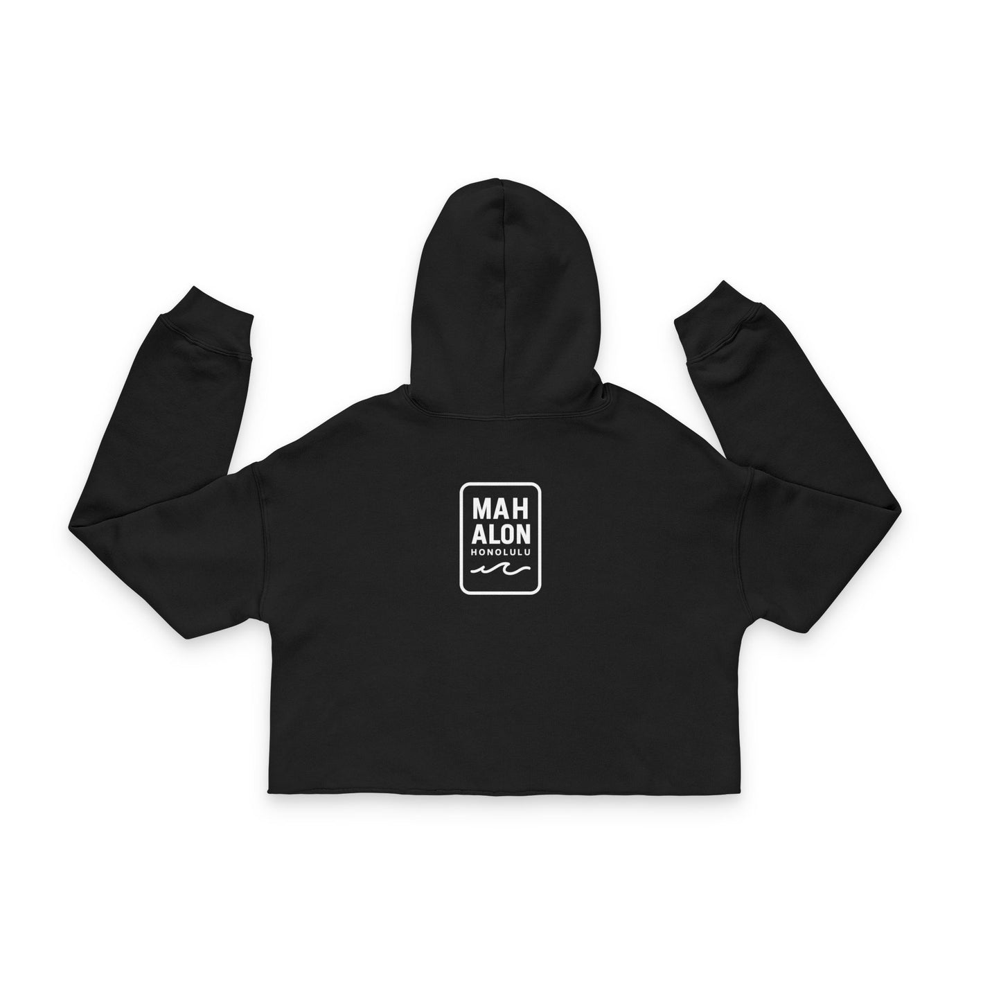 ALOHA Hoodie Women's Cropped Hoodie Hawaii Vibes by Mahalon Honolulu