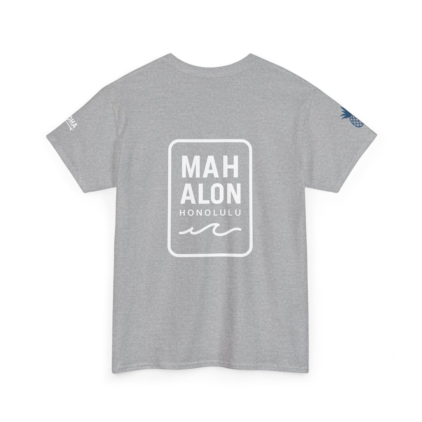 Aloha,pineapple Unisex Heavy Cotton Tee Hawaii Vibes by Mahalon Honolulu
