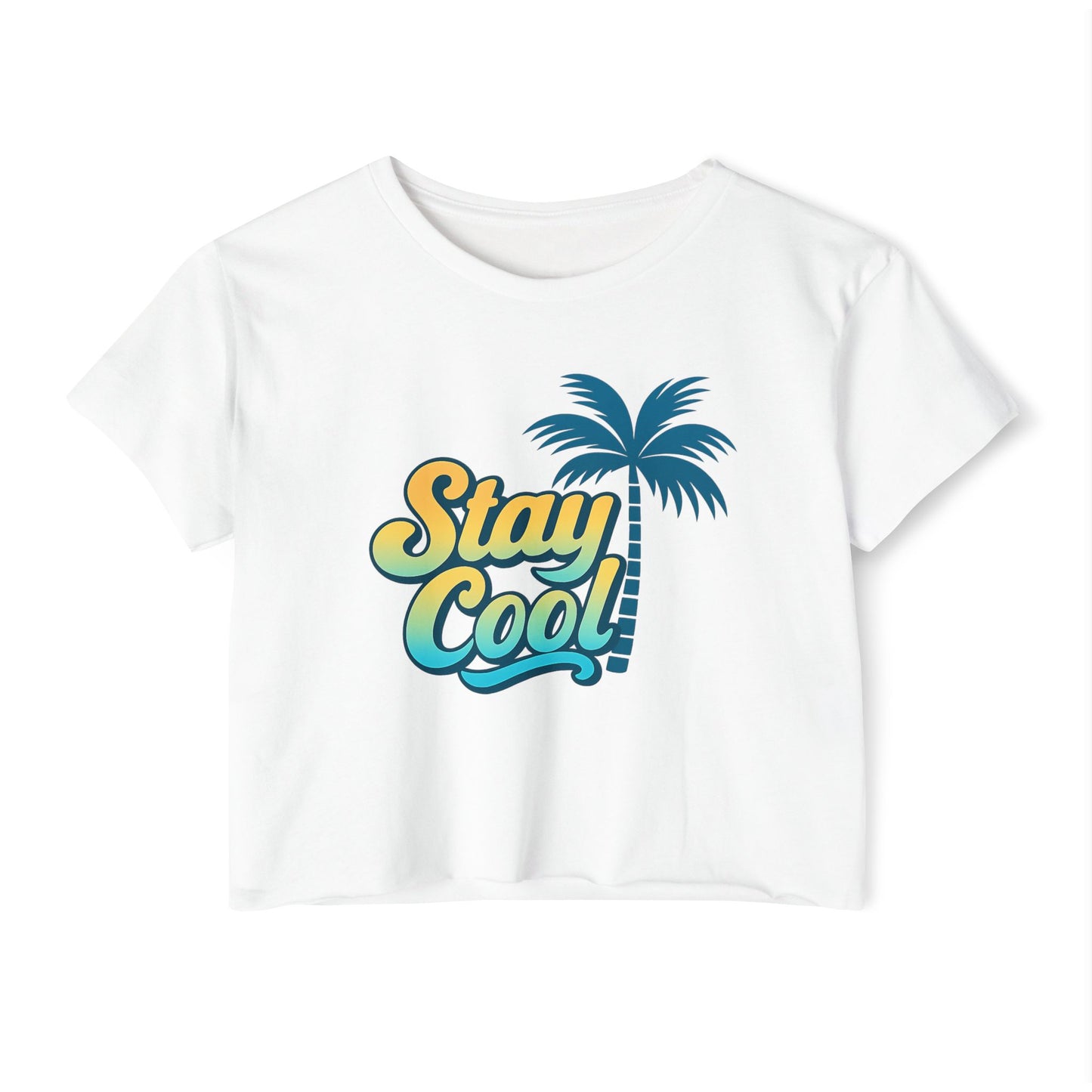 Mahalon Honolulu Stay coolWomen's Festival Crop Top