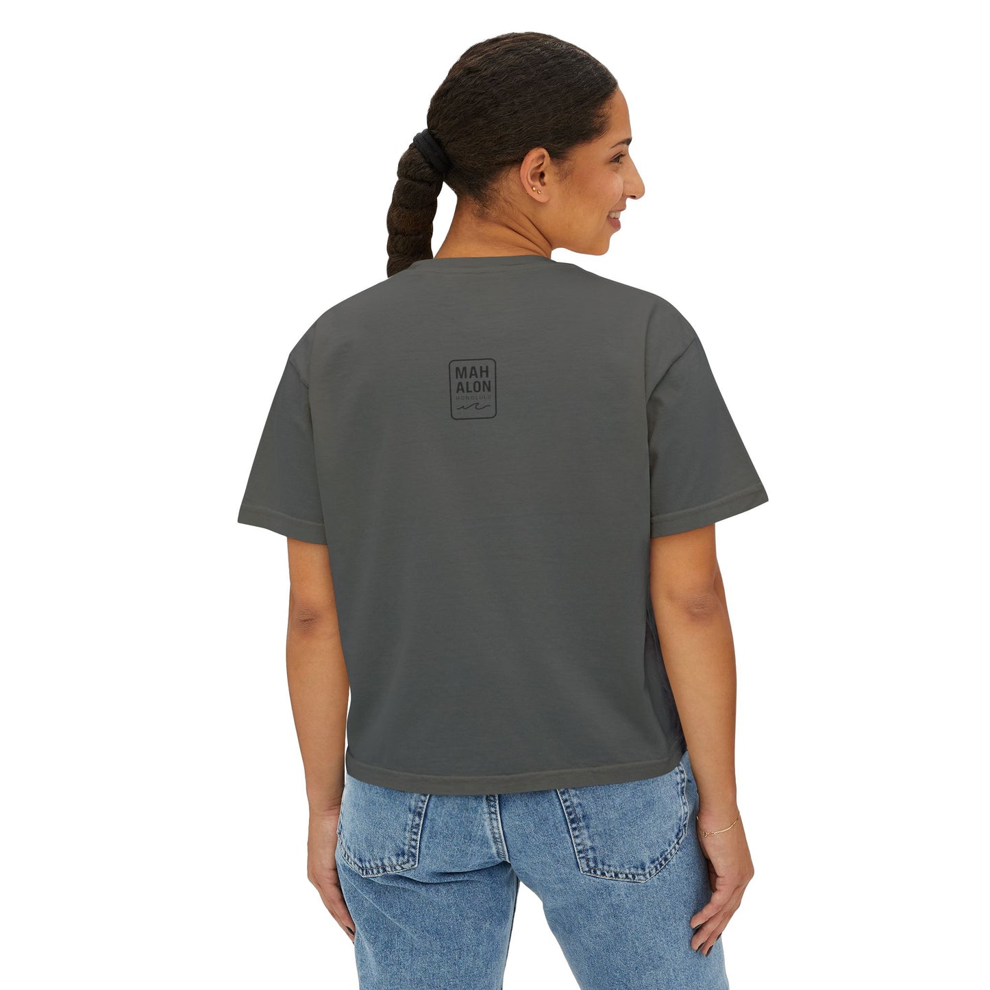 HAWAII Women's Boxy Tee Hawaii Vibes by Mahalon Honolulu