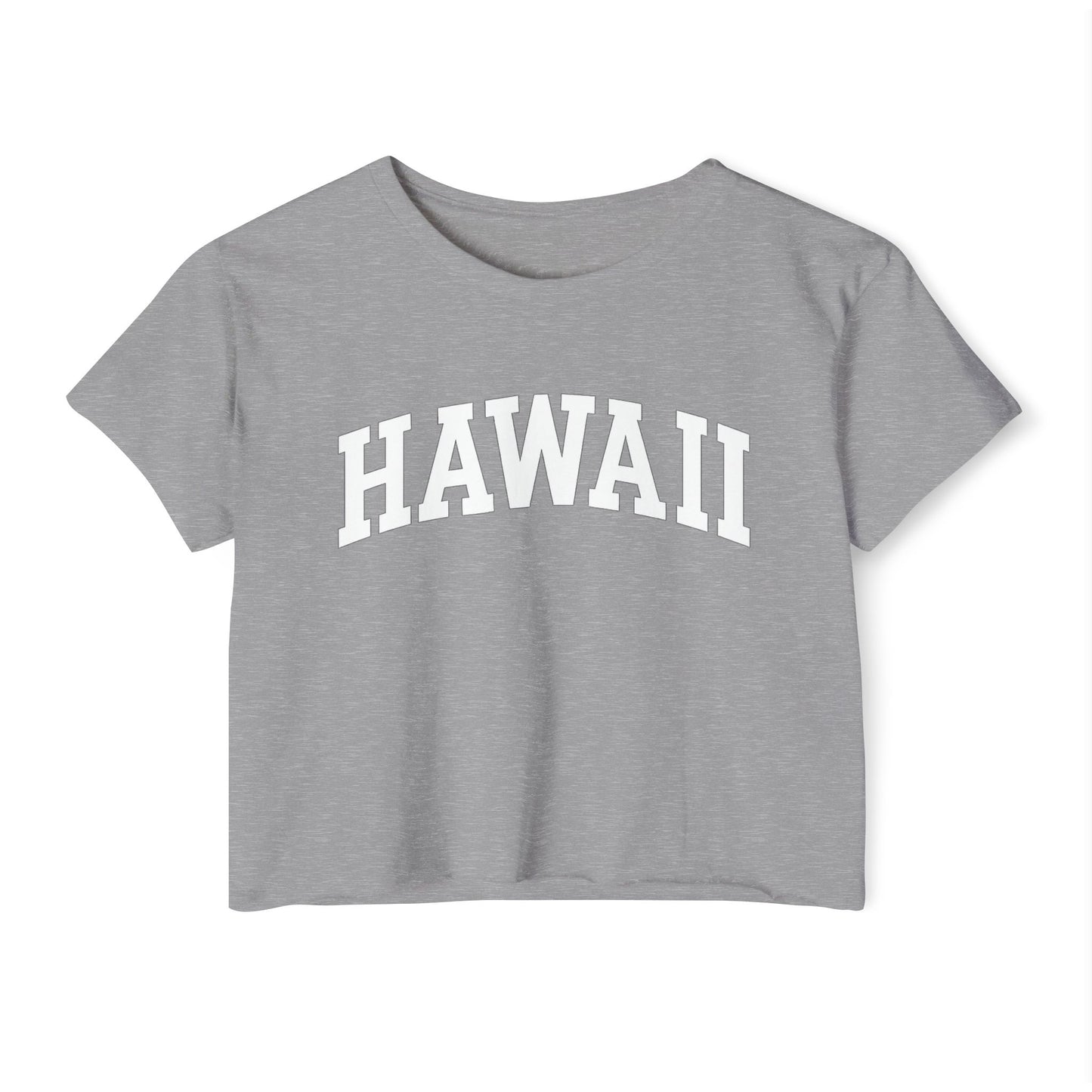 Mahalon Honolulu HAWAII Women's Festival Crop Top