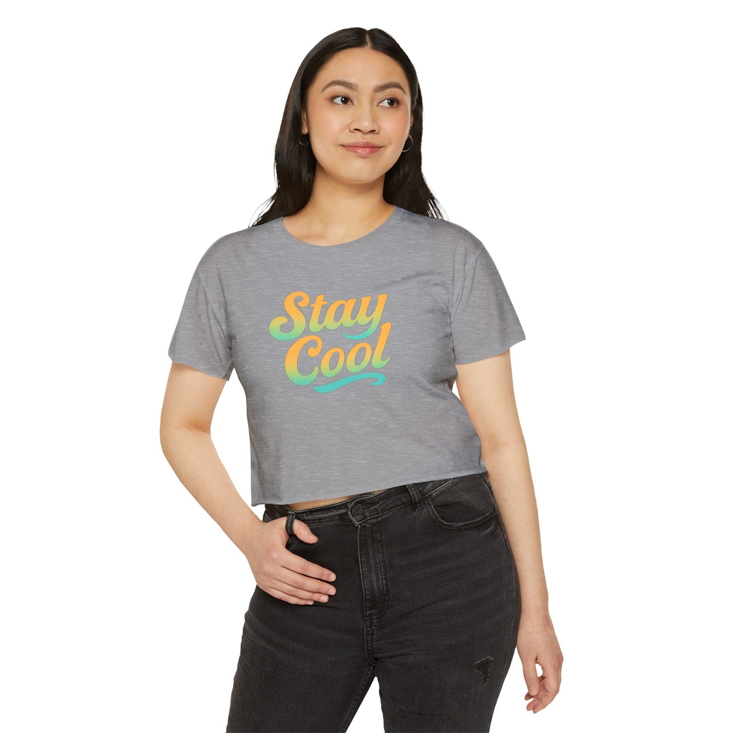 Mahalon Honolulu Stay cool Women's Festival Crop Top Tee
