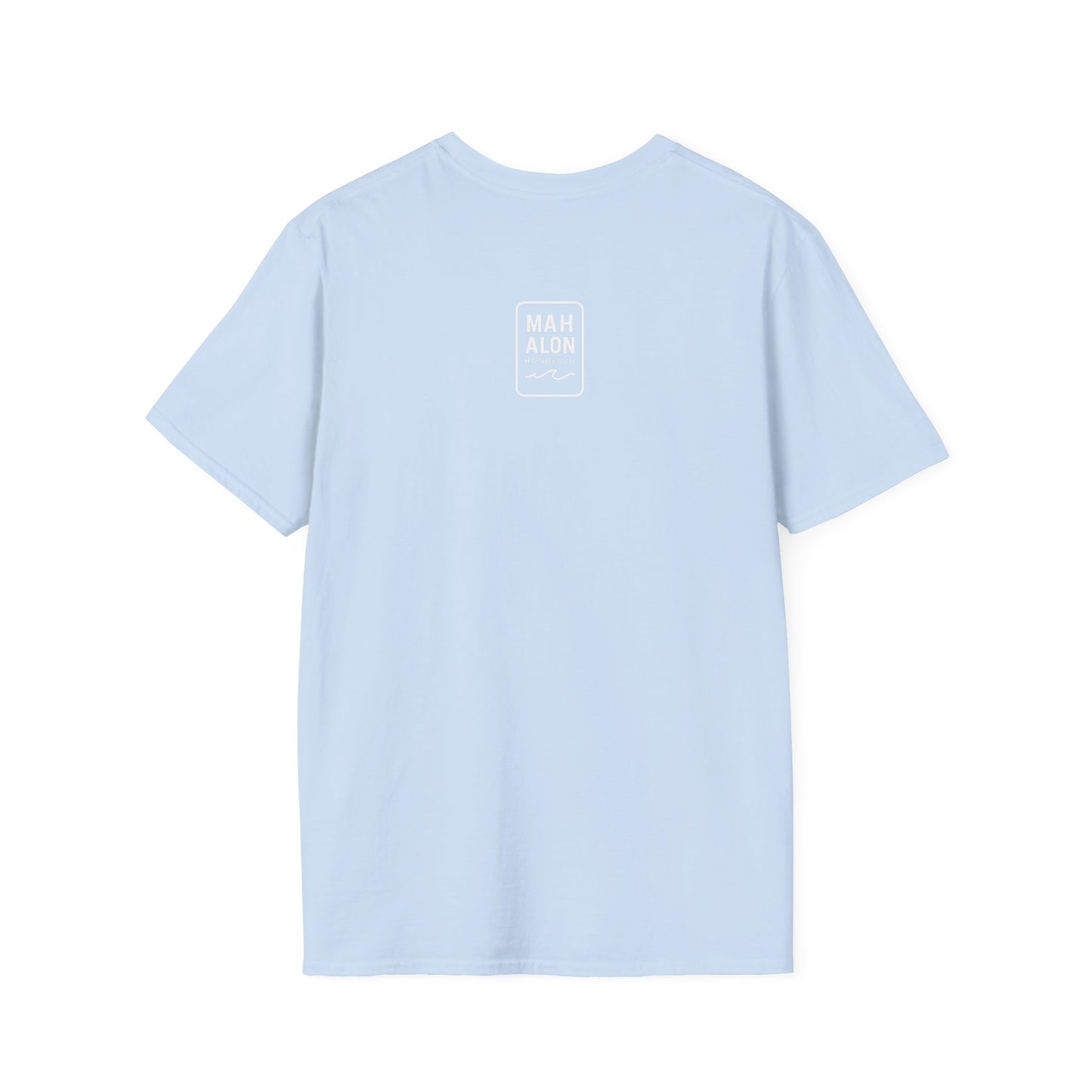 NO WORRIES Retro T-Shirt Unisex Softstyle Hawaii Vibes by Mahalon Honolulu
