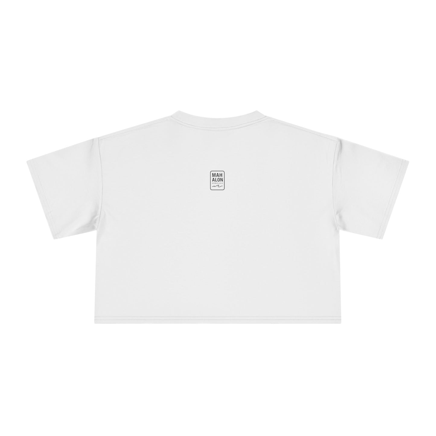 Mahalon Honolulu | Aloha Logo T-shirt Women's Crop Tee