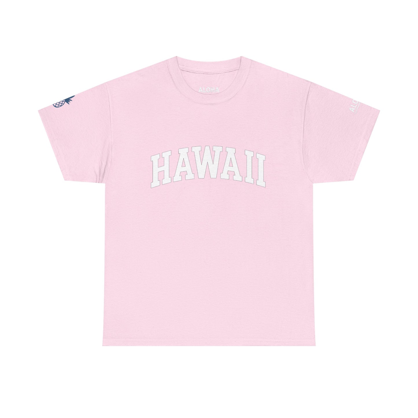 Hawaii,pineapple Unisex Heavy Cotton Tee Hawaii Vibes by Mahalon Honolulu