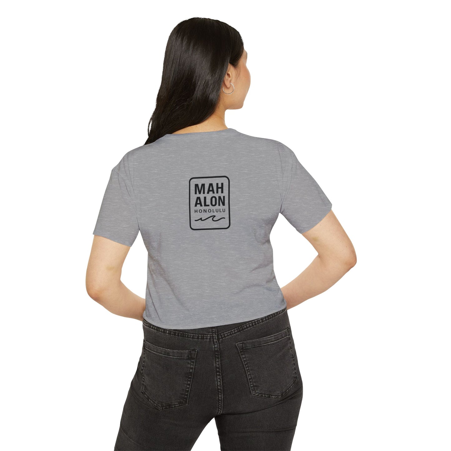 Mahalon Honolulu Stay cool Women's Festival Crop Top Tee