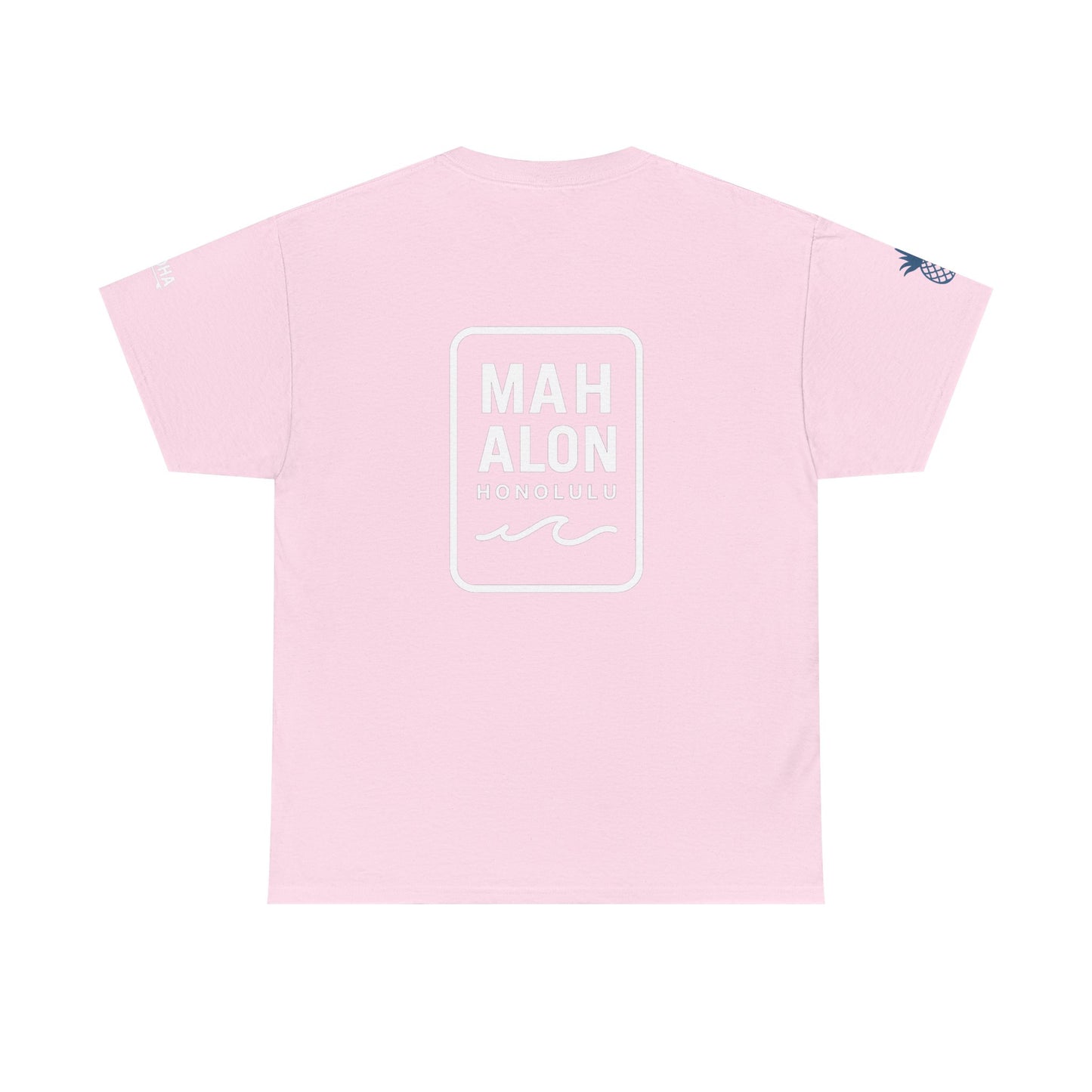 Aloha,pineapple Unisex Heavy Cotton Tee Hawaii Vibes by Mahalon Honolulu