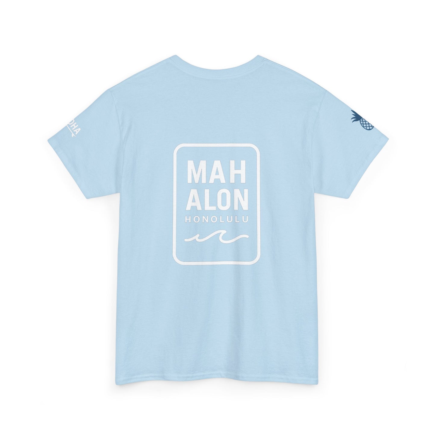 Hawaii,pineapple Unisex Heavy Cotton Tee Hawaii Vibes by Mahalon Honolulu