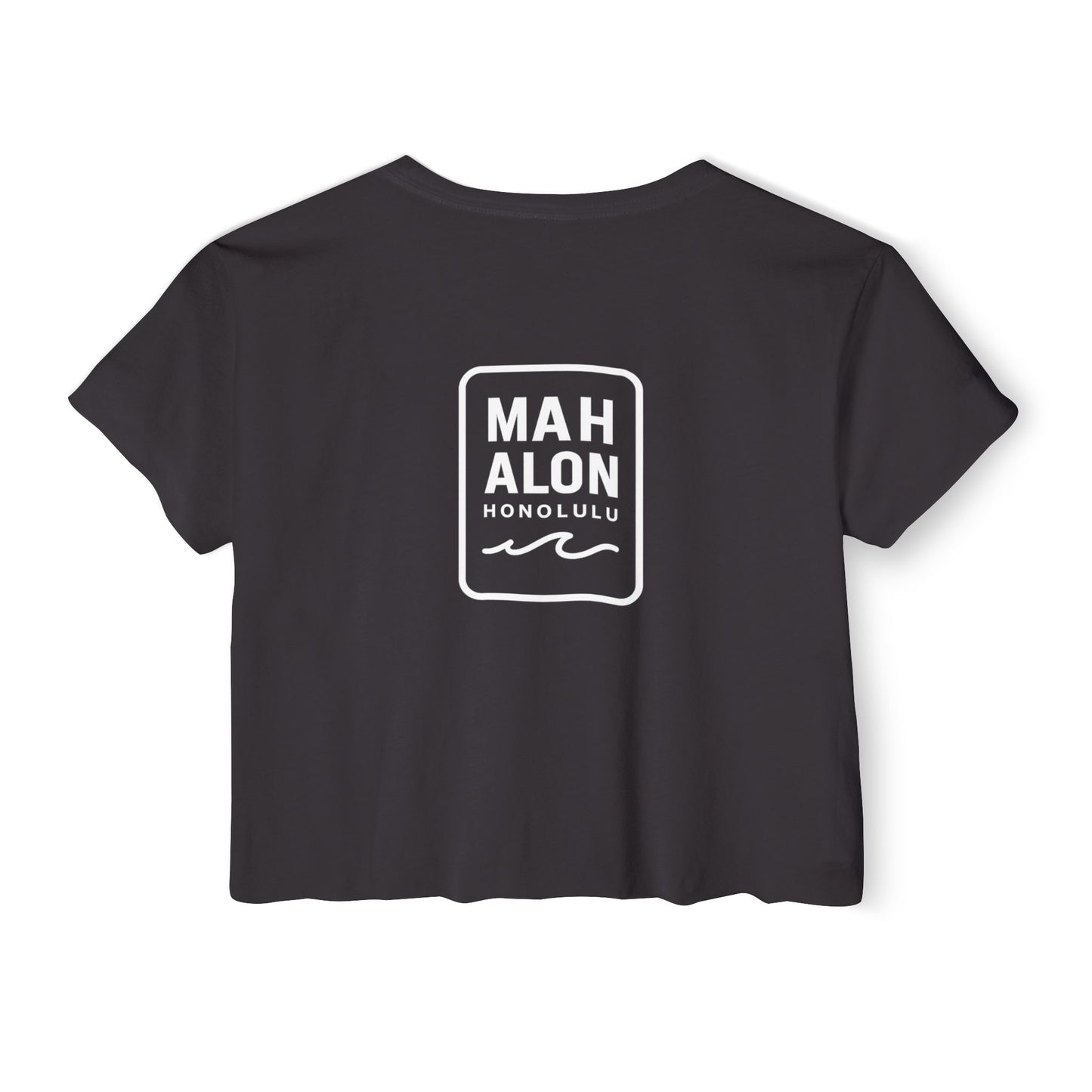Mahalon Honolulu HAWAII Women's Festival Crop Top