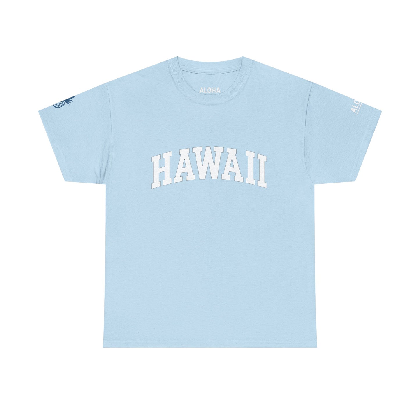 Hawaii,pineapple Unisex Heavy Cotton Tee Hawaii Vibes by Mahalon Honolulu