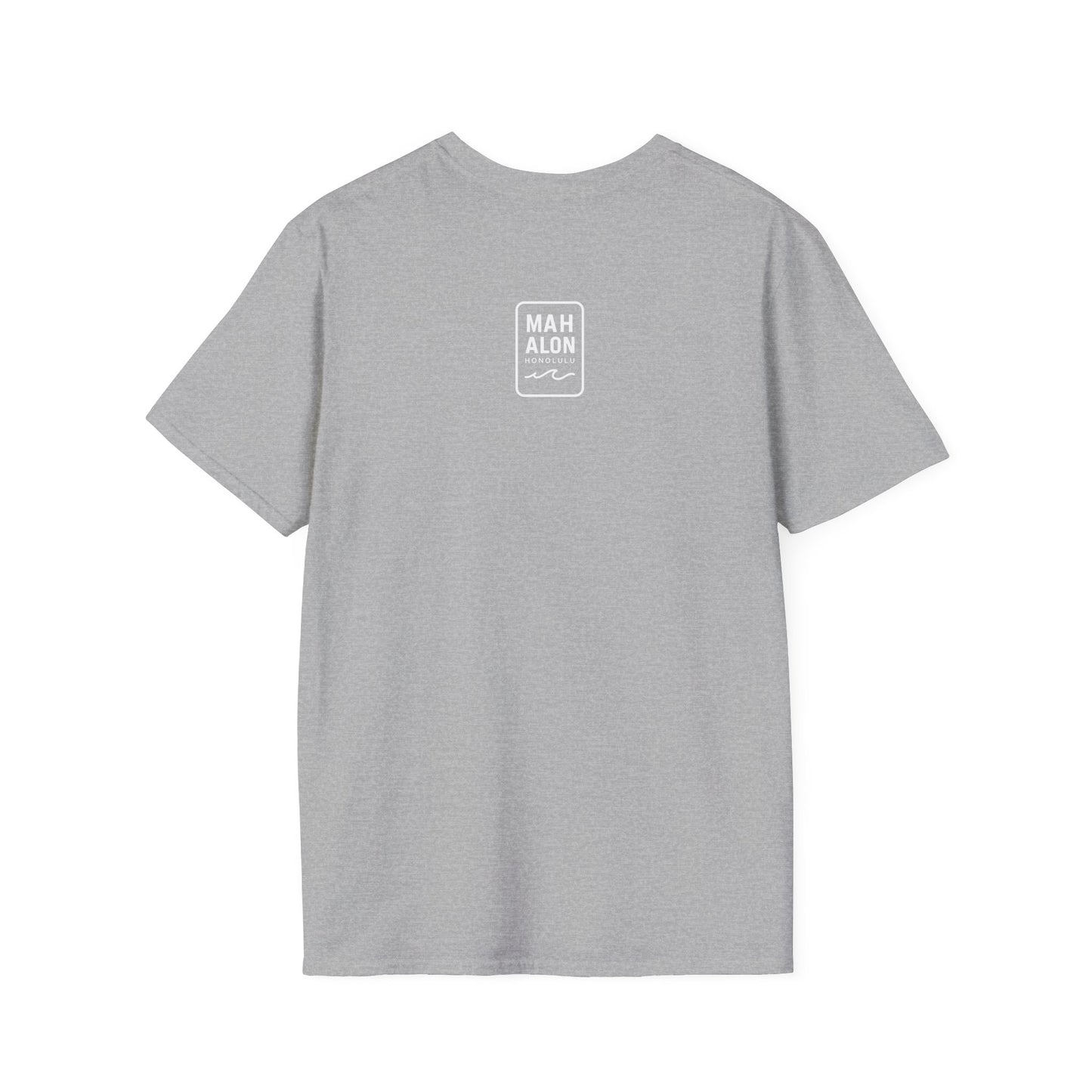 NO WORRIES Retro T-Shirt Unisex Softstyle Hawaii Vibes by Mahalon Honolulu