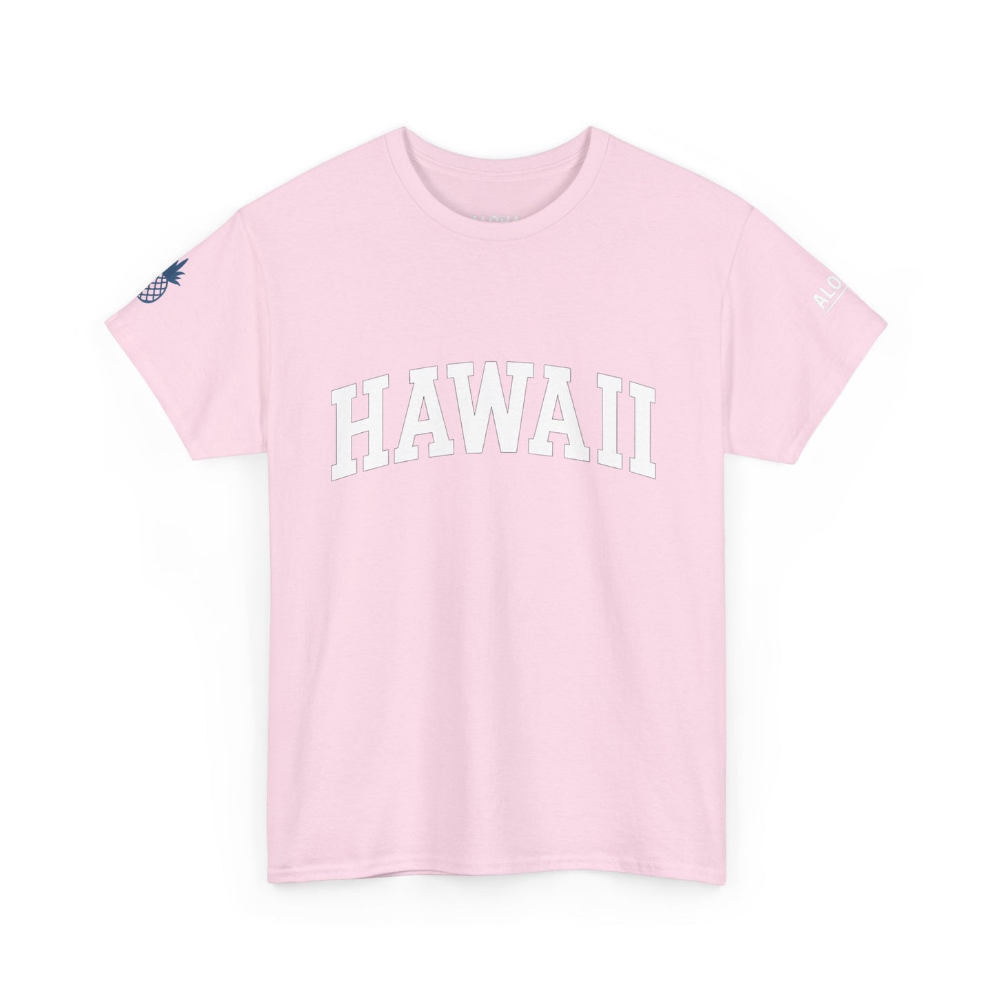 Hawaii,pineapple Unisex Heavy Cotton Tee Hawaii Vibes by Mahalon Honolulu