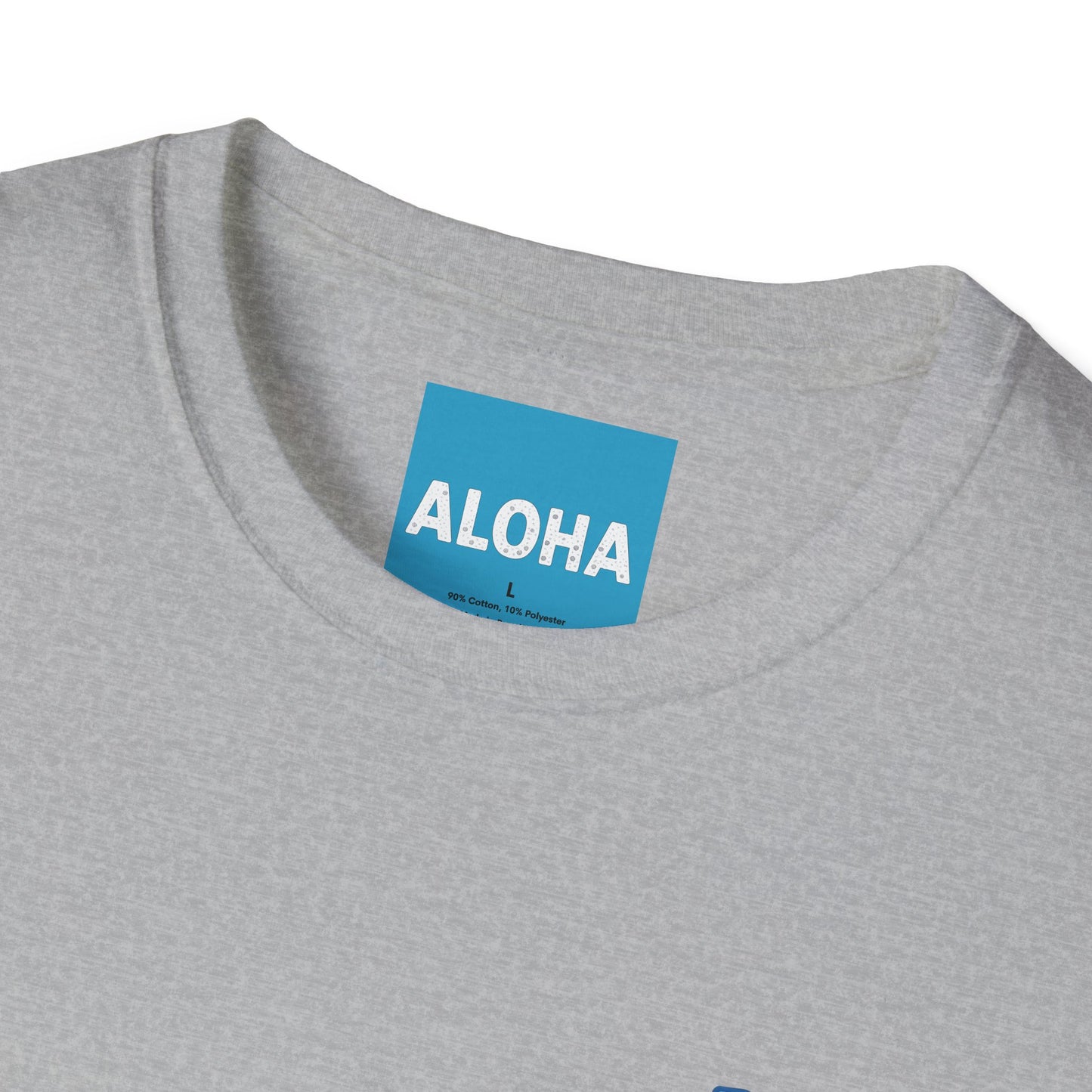 NO WORRIES Retro T-Shirt Unisex Softstyle Hawaii Vibes by Mahalon Honolulu