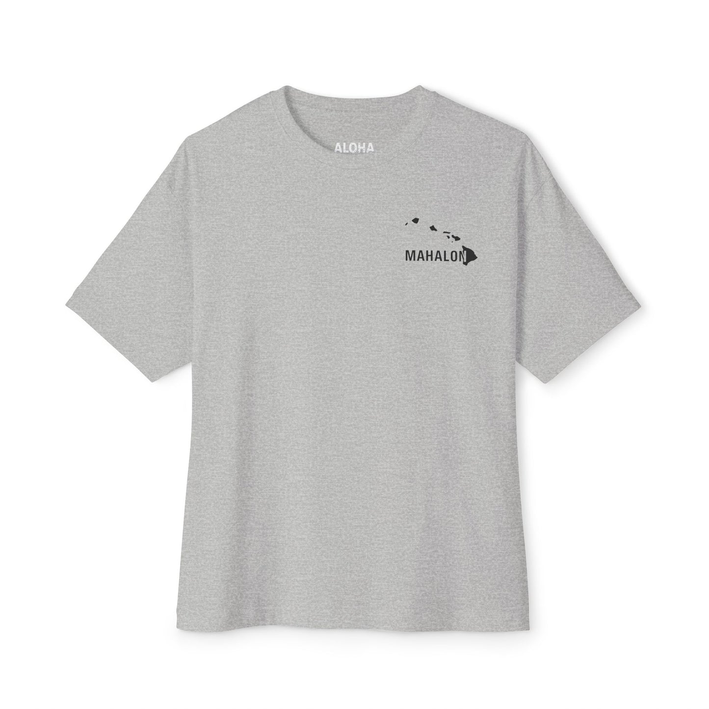 Mahalon Honolulu White & Black Graphic Tee – Island Minimalist Design