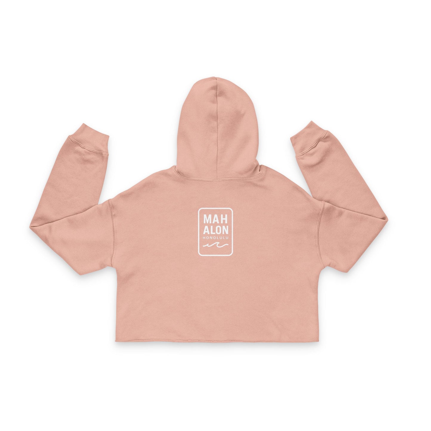 ALOHA Hoodie Women's Cropped Hoodie Hawaii Vibes by Mahalon Honolulu