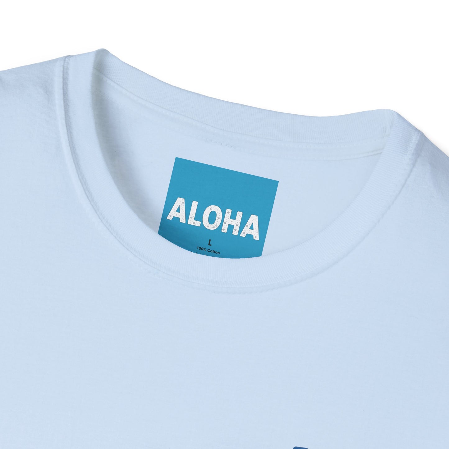 NO WORRIES Retro T-Shirt Unisex Softstyle Hawaii Vibes by Mahalon Honolulu