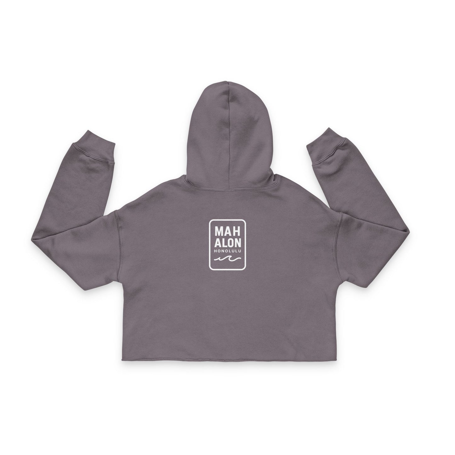ALOHA Hoodie Women's Cropped Hoodie Hawaii Vibes by Mahalon Honolulu