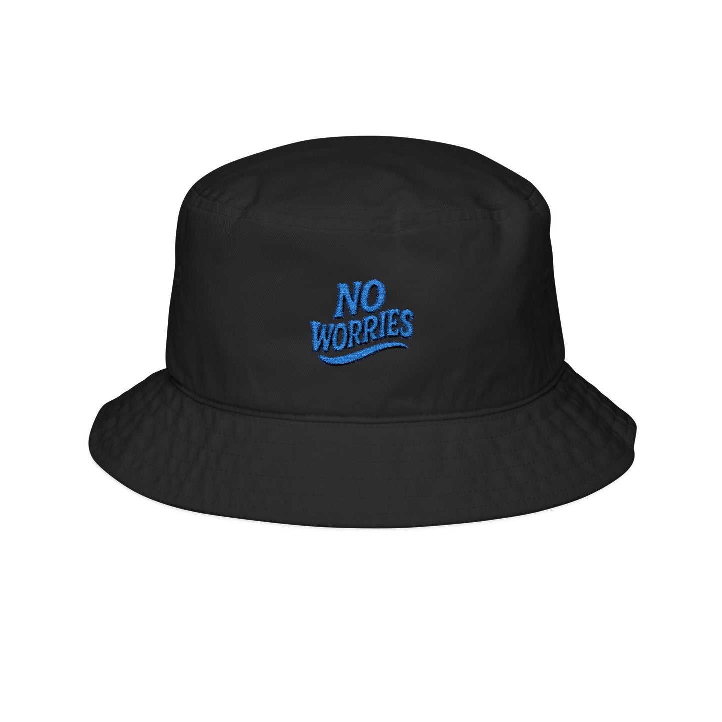 No Worries Bucket Hat (Embroidery) Hawaii Vibes by Mahalon Honolulu