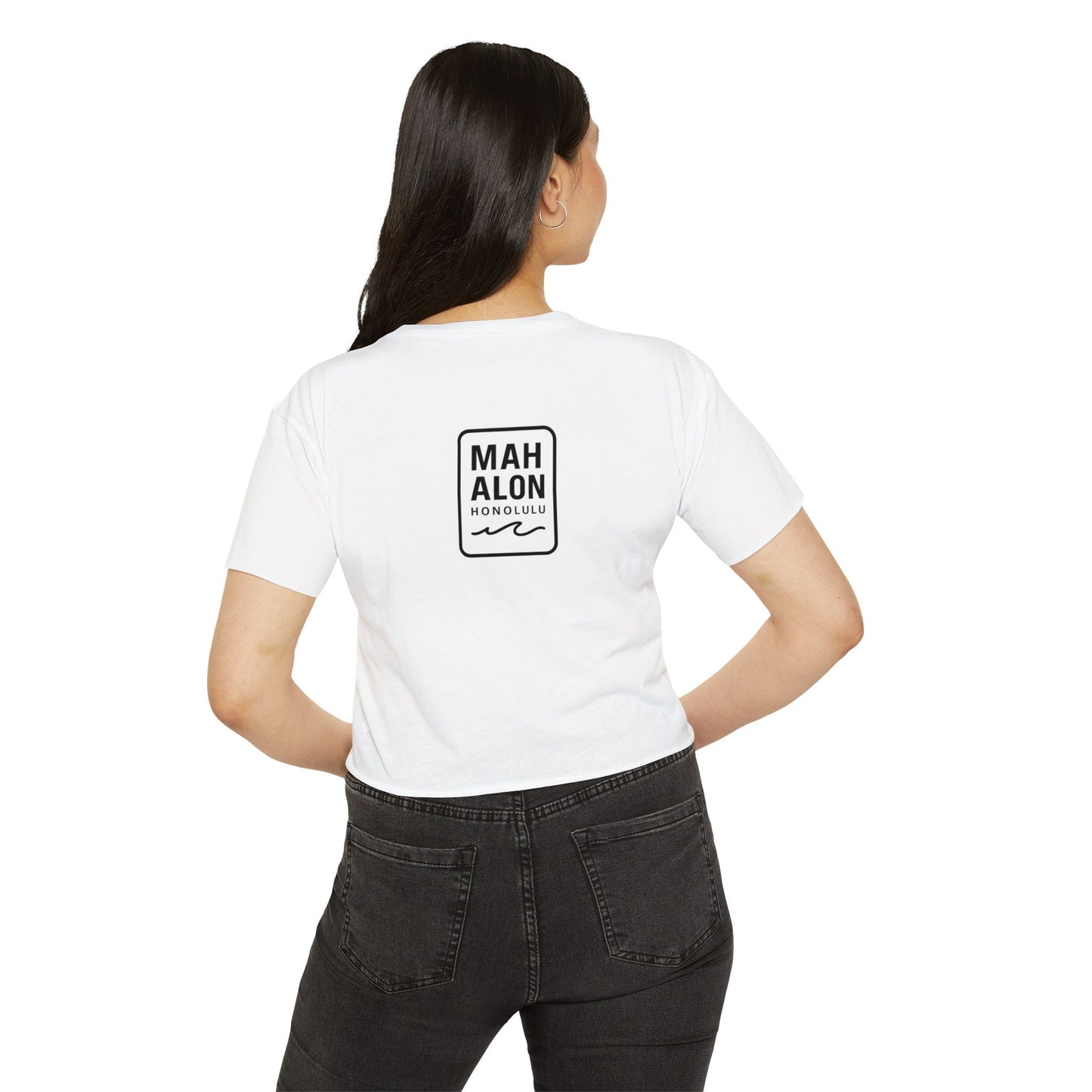 Mahalon Honolulu Stay cool Women's Festival Crop Top Tee
