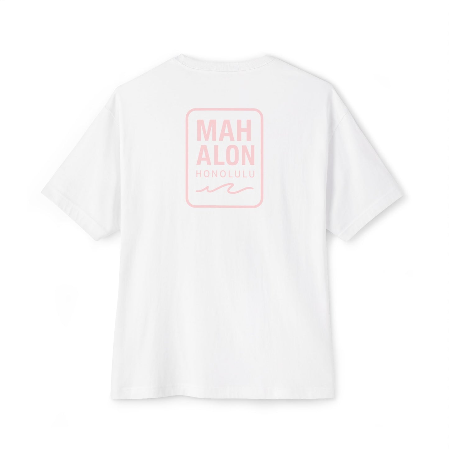 Mahalon Honolulu Aloha Unisex Oversized Boxy Tee