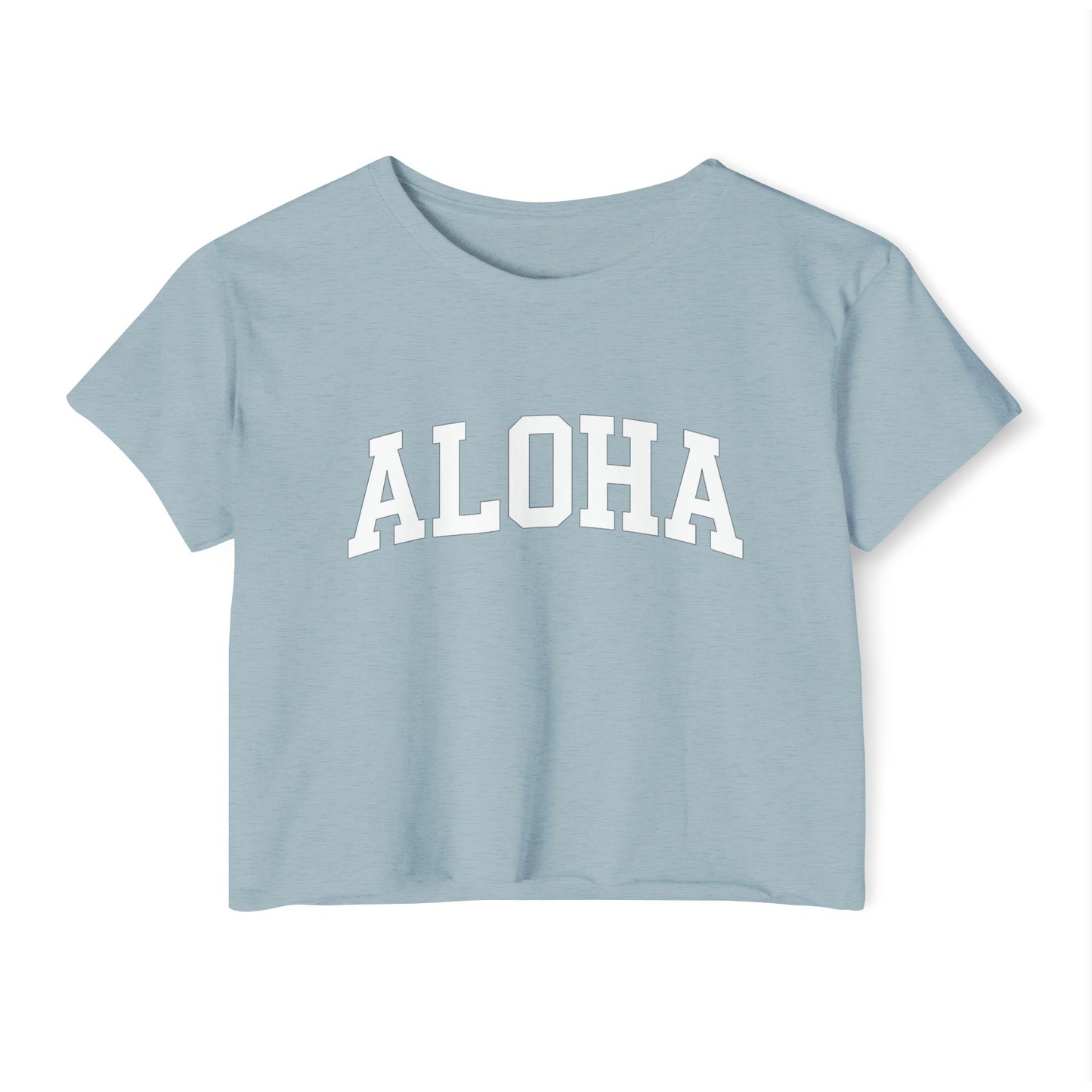 Mahalon Honolulu ALOHA Women's Festival Crop Top