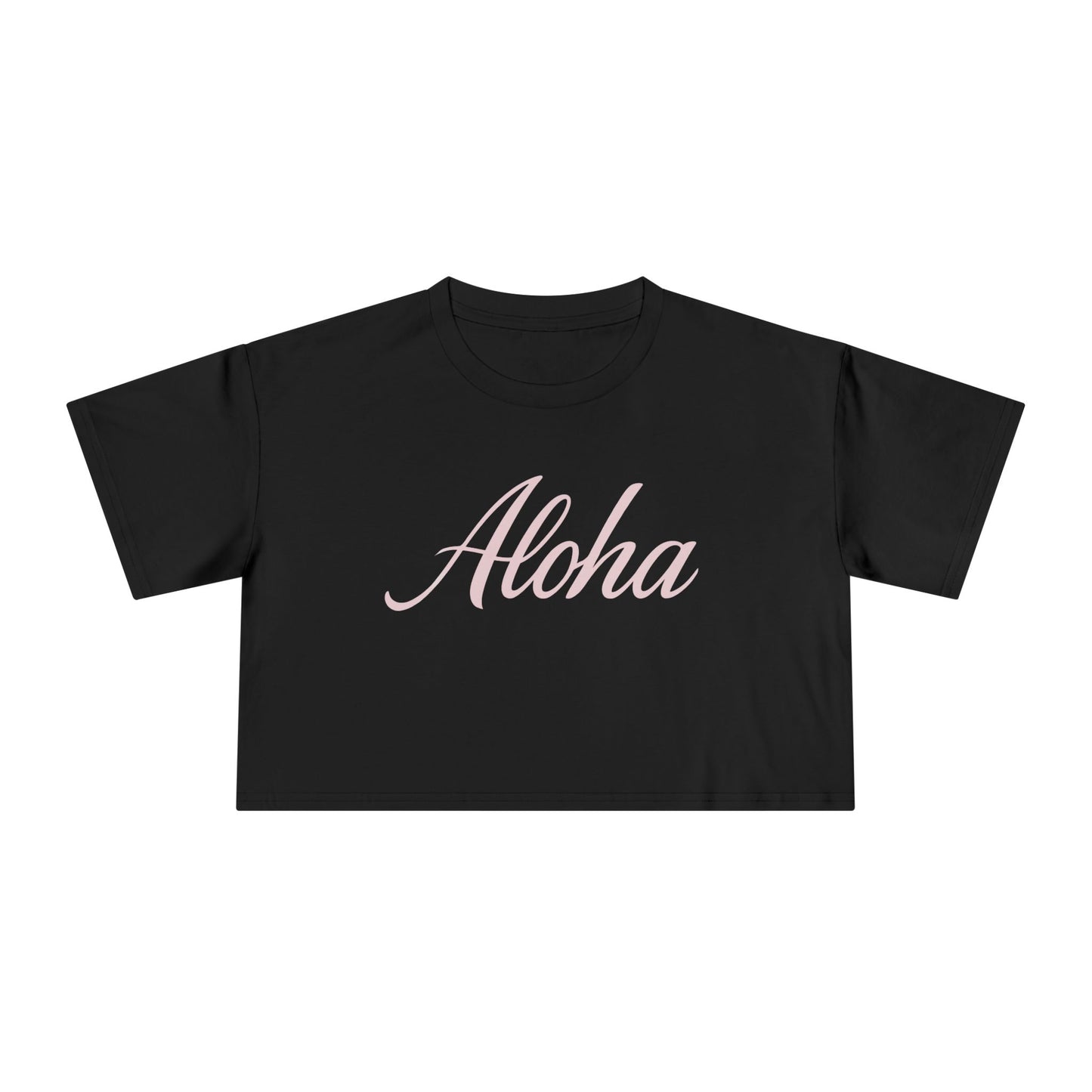 Mahalon Honolulu Aloha Logo T-shirt Women's Crop Tee