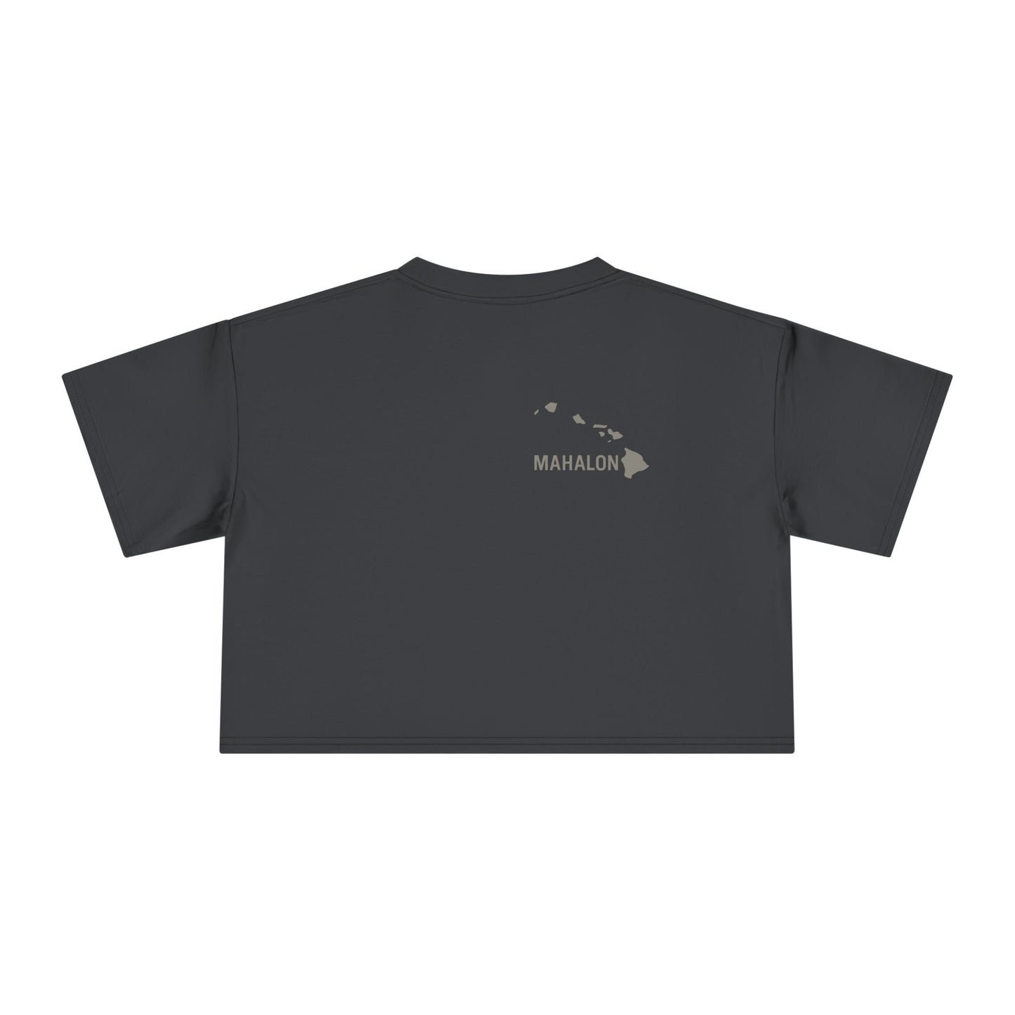 Mahalon Honolulu Aloha Logo T-shirt Women's Crop Tee