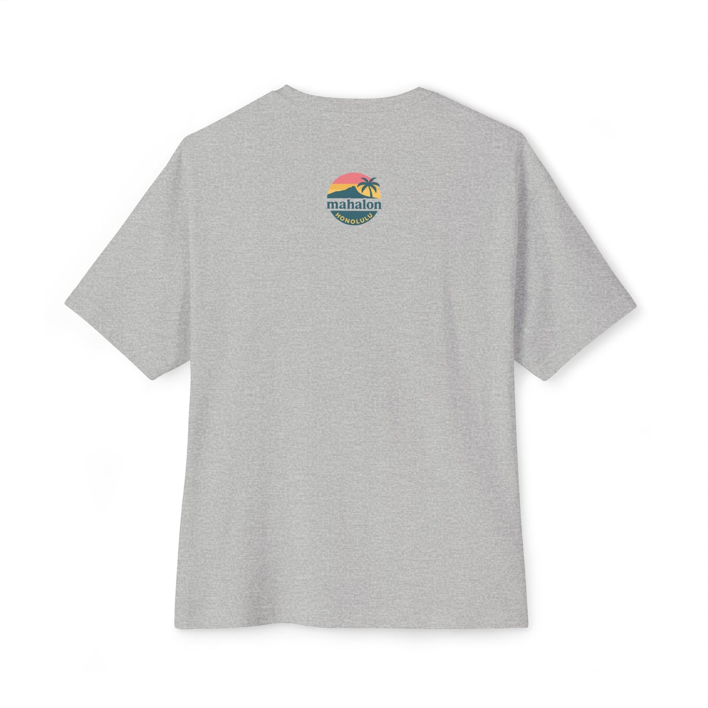 Mahalon Honolulu Logo T-shirt Unisex Oversized Boxy Tee