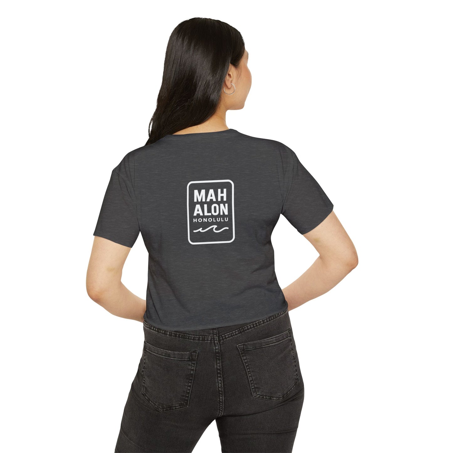 Stay cool Women's Festival Crop Top Hawaii Vibes by Mahalon Honolulu