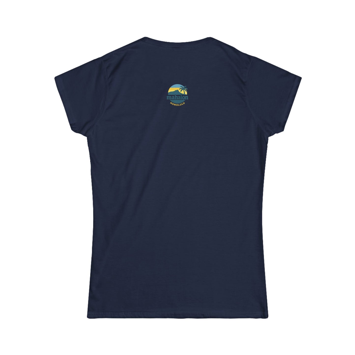 Mahalon Honolulu Logo Women's Softstyle Tee