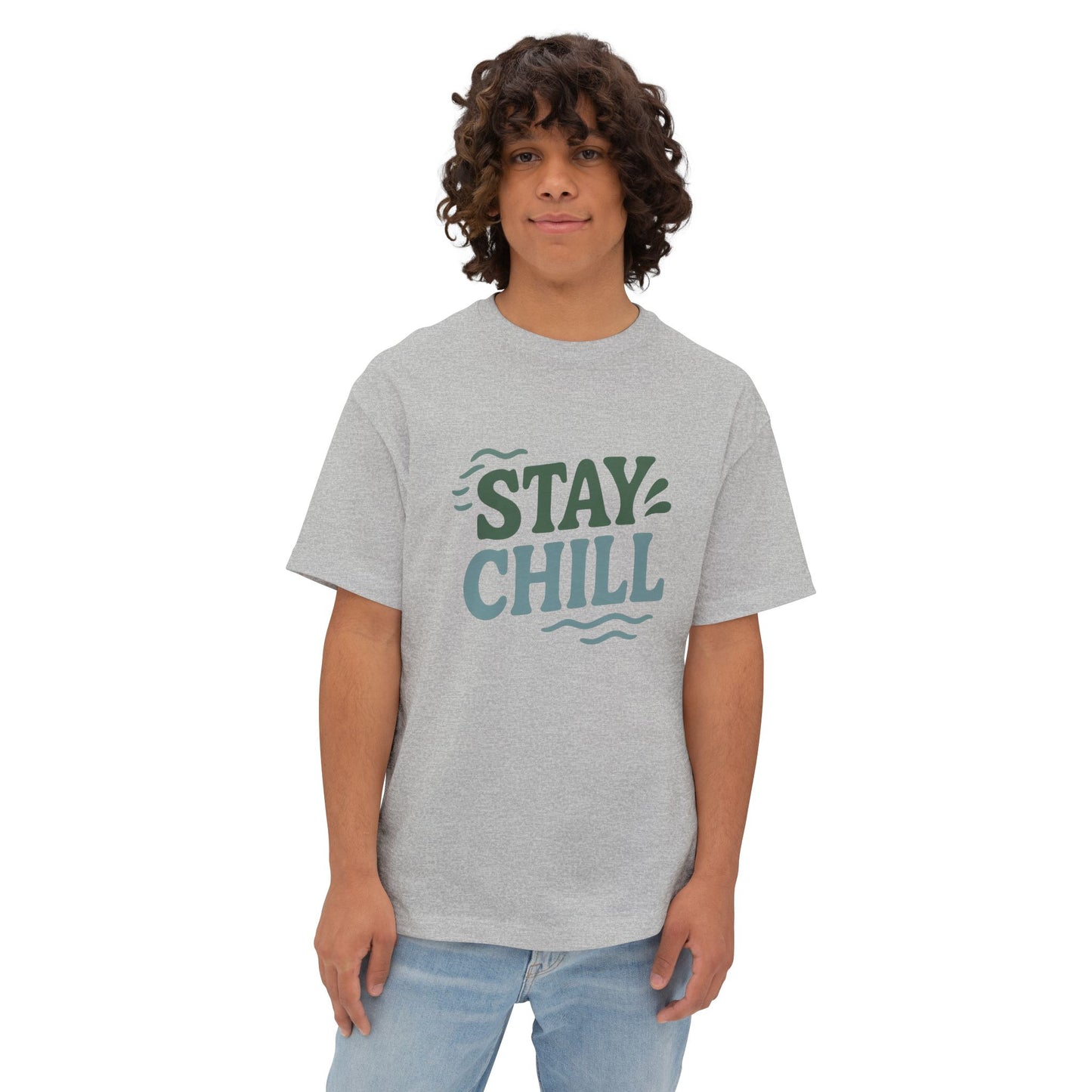 Mahalon Honolulu Stay chill  T-shirt Unisex Oversized Boxy Tee