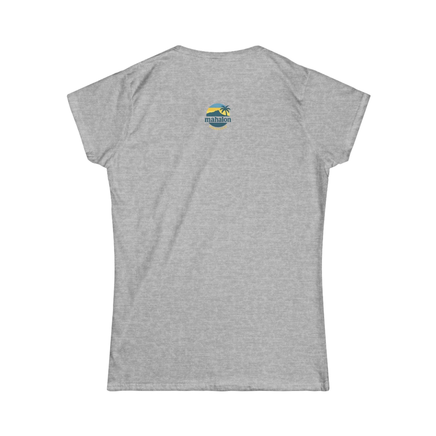 Mahalon Honolulu Logo Women's Softstyle Tee