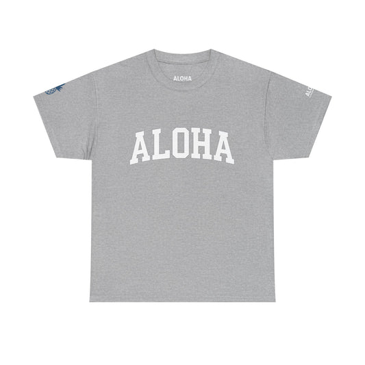 Aloha,pineapple Unisex Heavy Cotton Tee Hawaii Vibes by Mahalon Honolulu
