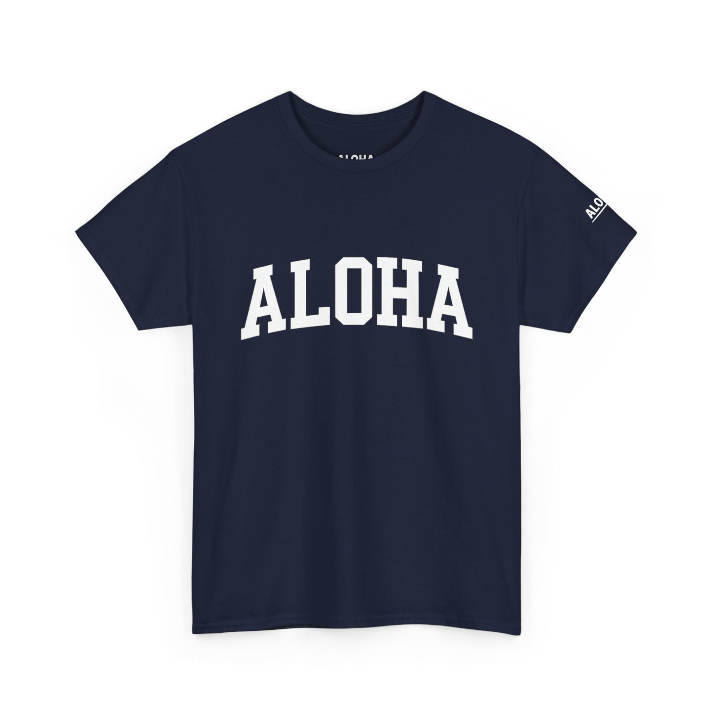 Mahalon Honolulu Aloha,pineapple Unisex Heavy Cotton Tee