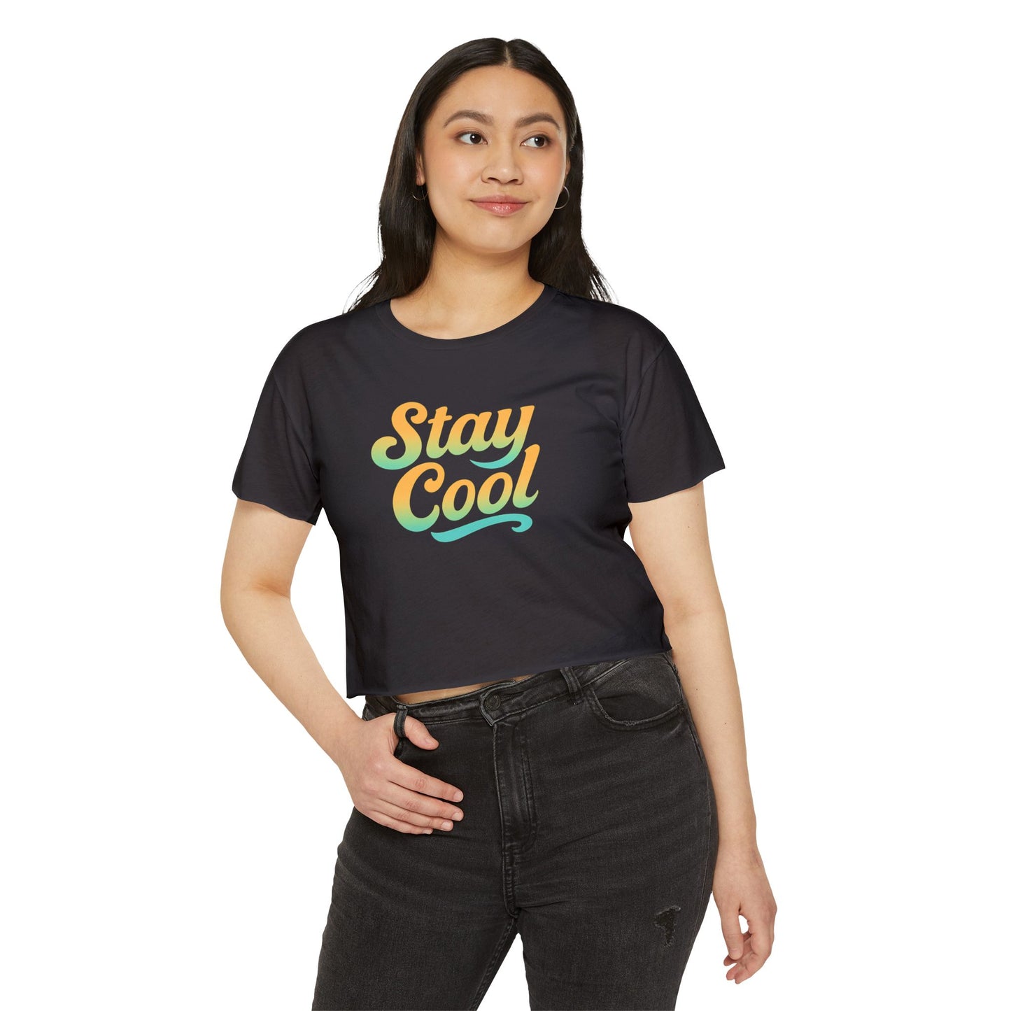 Mahalon Honolulu Stay cool Women's Festival Crop Top  Tee