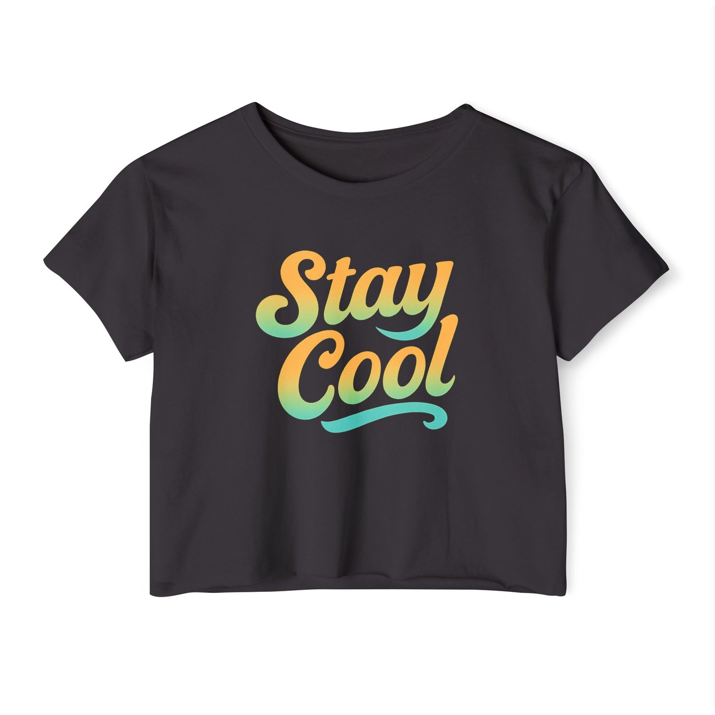 Stay cool Women's Festival Crop Top Hawaii Vibes by Mahalon Honolulu