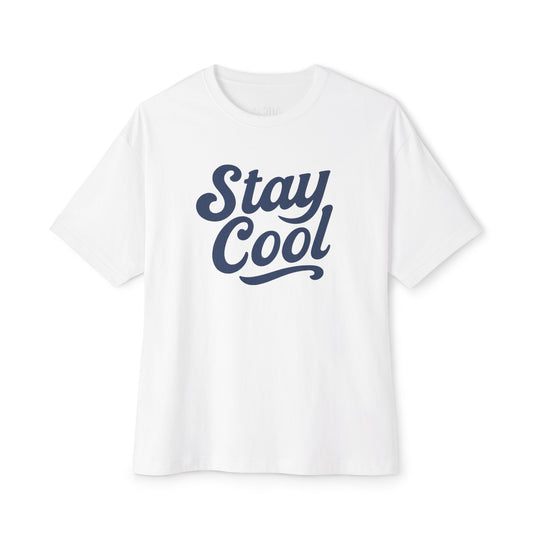 Mahalon Honolulu Stay Cool Unisex Oversized Boxy Tee Hawaii Vibes