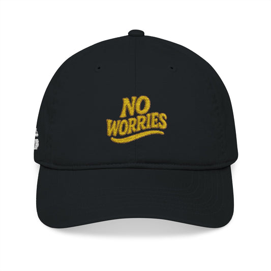 Mahalon Honolulu No Worries Organic Baseball Cap (Embroidery)